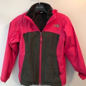 Girls North Face jacket